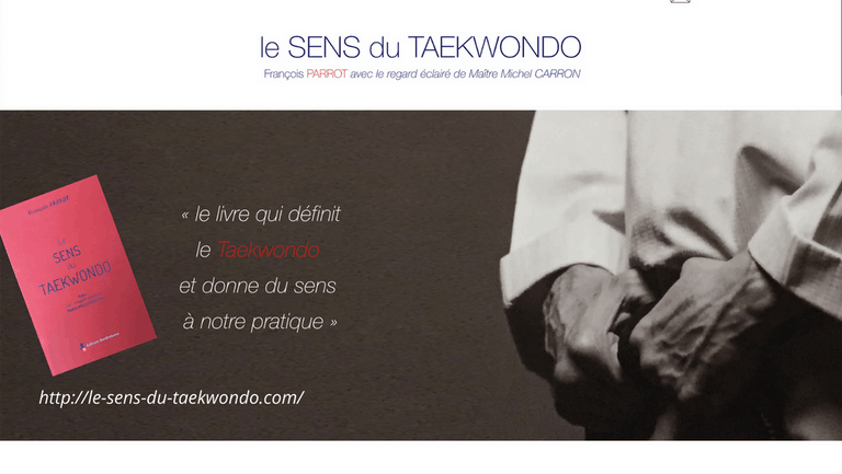Le sens du Taekwondo (livre)